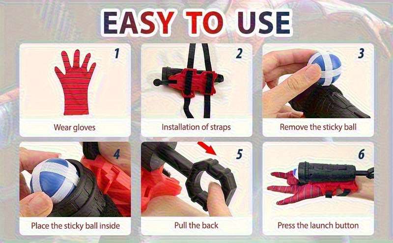 Toy Weapons Items Launcher Add 3 Balls