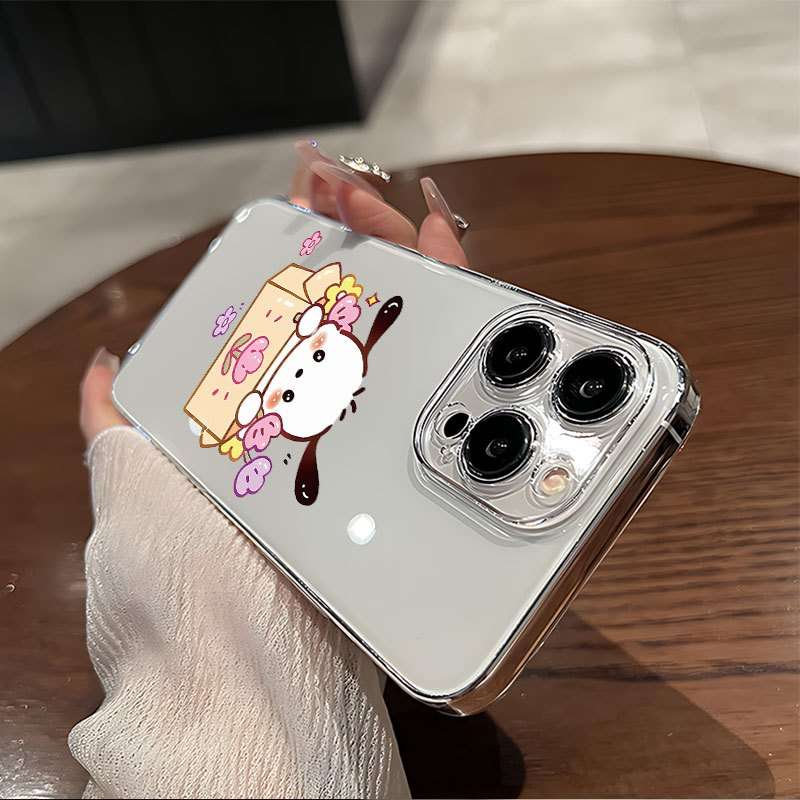 1Pc Transparent For iPhone 7 Plus 8 Plus Phone Case Phone Cover