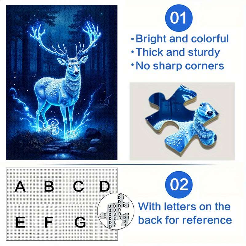 1000pcs Large Jigsaw Toy Adult Game Gift Family Interactive Game DIY Decoration Brain