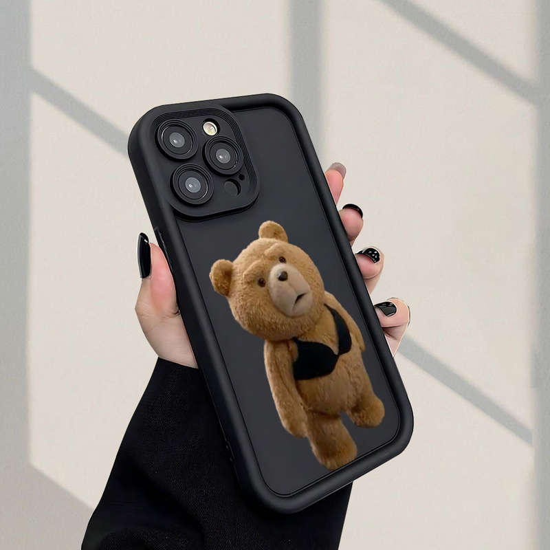 1Pc Black For iPhone 13 Mini Phone Case Phone Cover