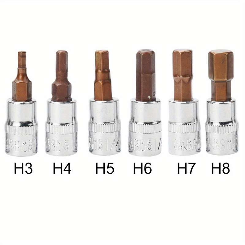 Screwdriver Bit Tool Set Quantity 6Pcs