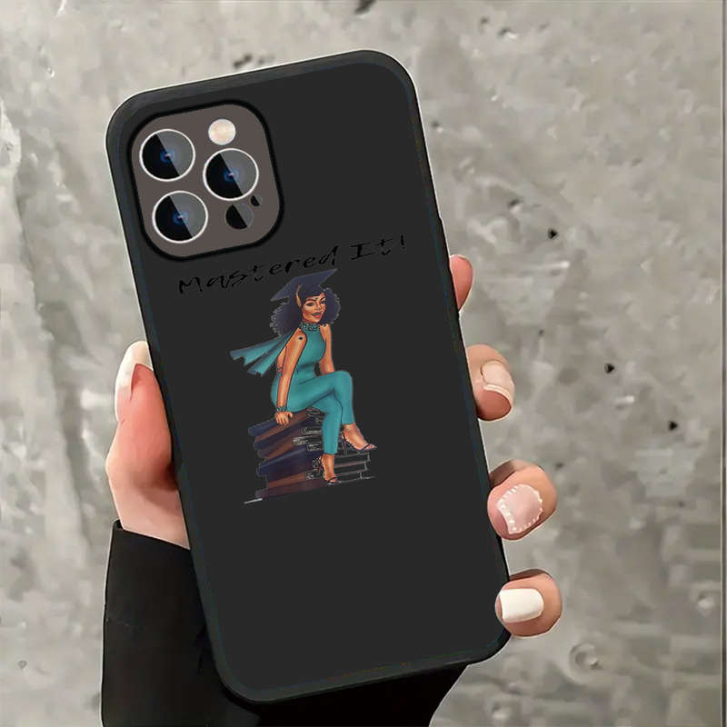1Pc Black For iPhone 14 Plus African Pride Phone Case