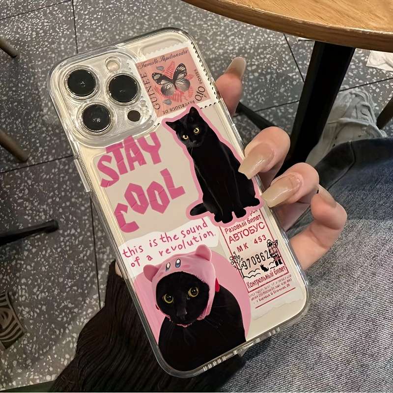 1Pc Transparent For iPhone 7 Plus 8 Plus Phone Case Phone Cover