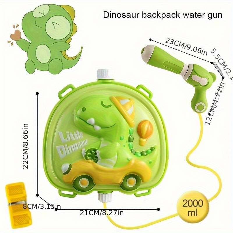 Toy Guns Items Blue Space Backpack Water Gun
