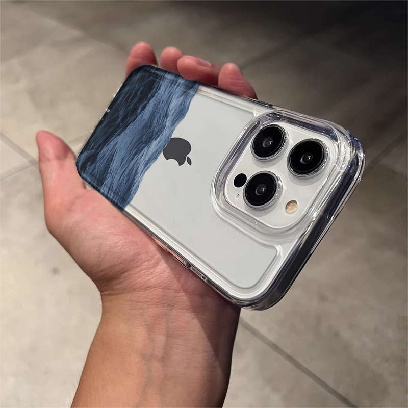 1Pc Transparent For iPhone 11 Pro Phone Case Phone Cover