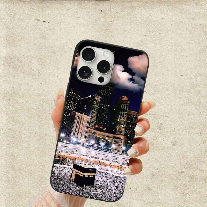1Pc Black For iPhone 12 Mini Stylish Design Phone Case
