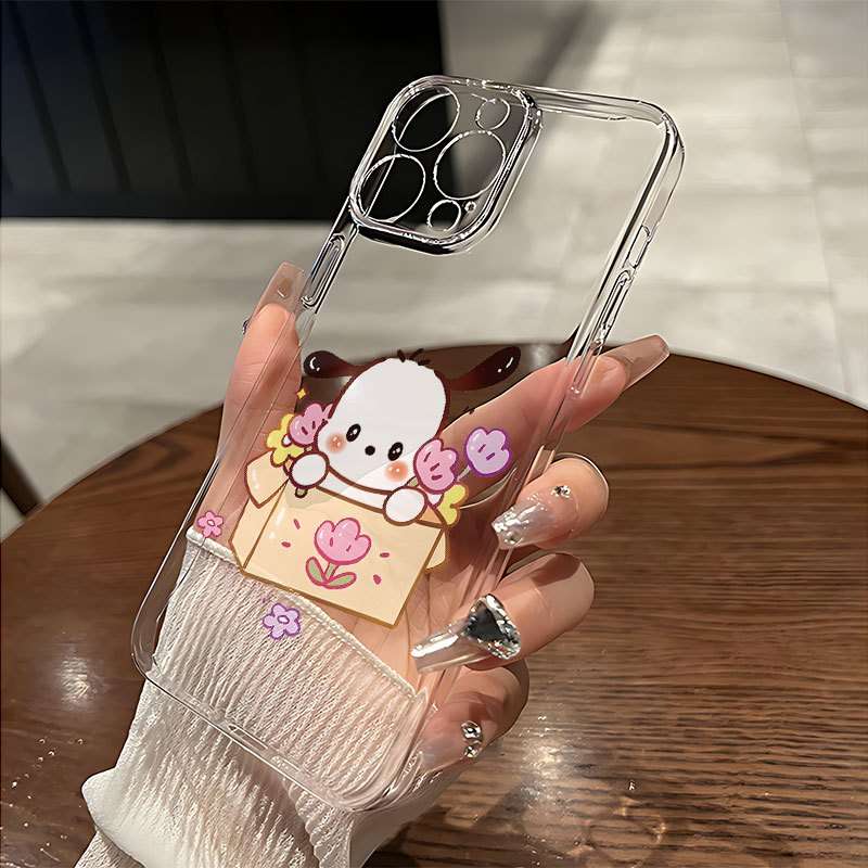 1Pc Transparent For iPhone 7 Plus 8 Plus Phone Case Phone Cover