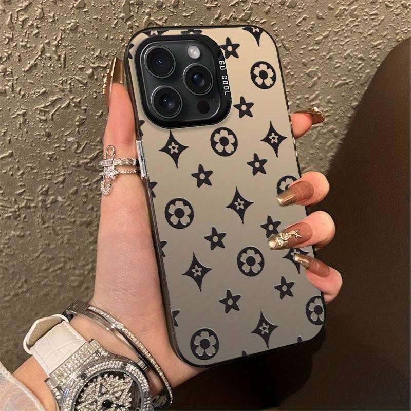 1Pc Mixed Color  For iPhone 14 Pro Max High-End Patterns Phone Case