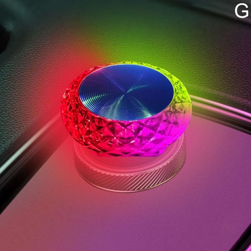 1pc Portable Car USB Ambient Light Mini LED Decorative Atmosphere Lamps for Auto Inte