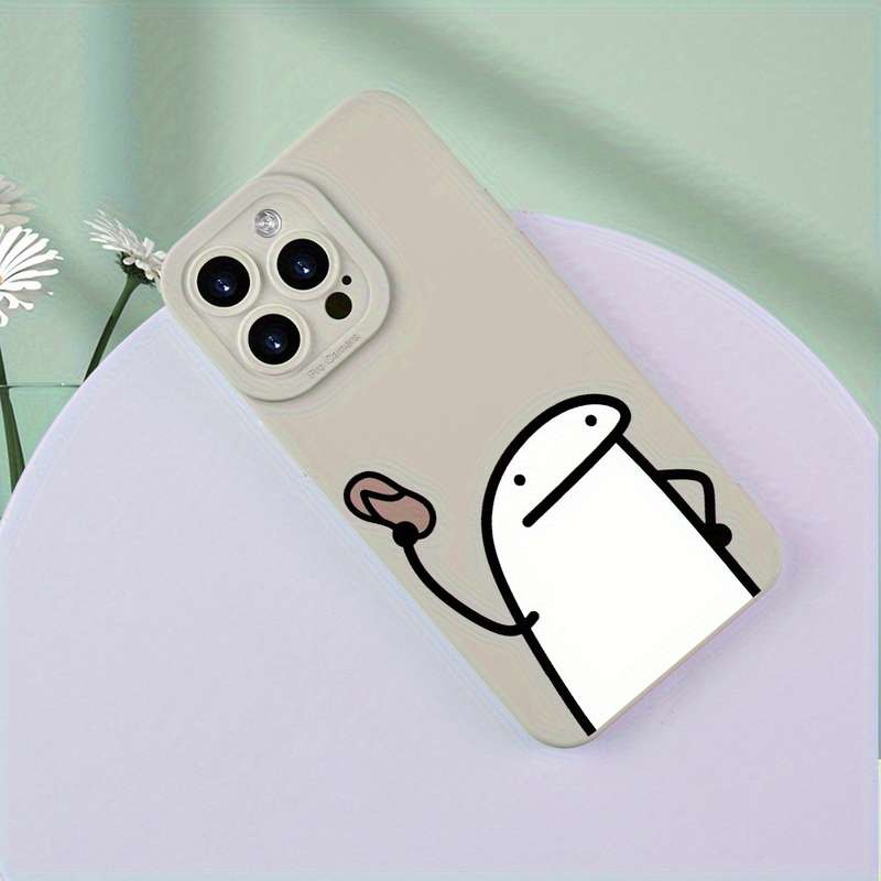 1Pc White For iPhone Xr Phone Case Phone Cover