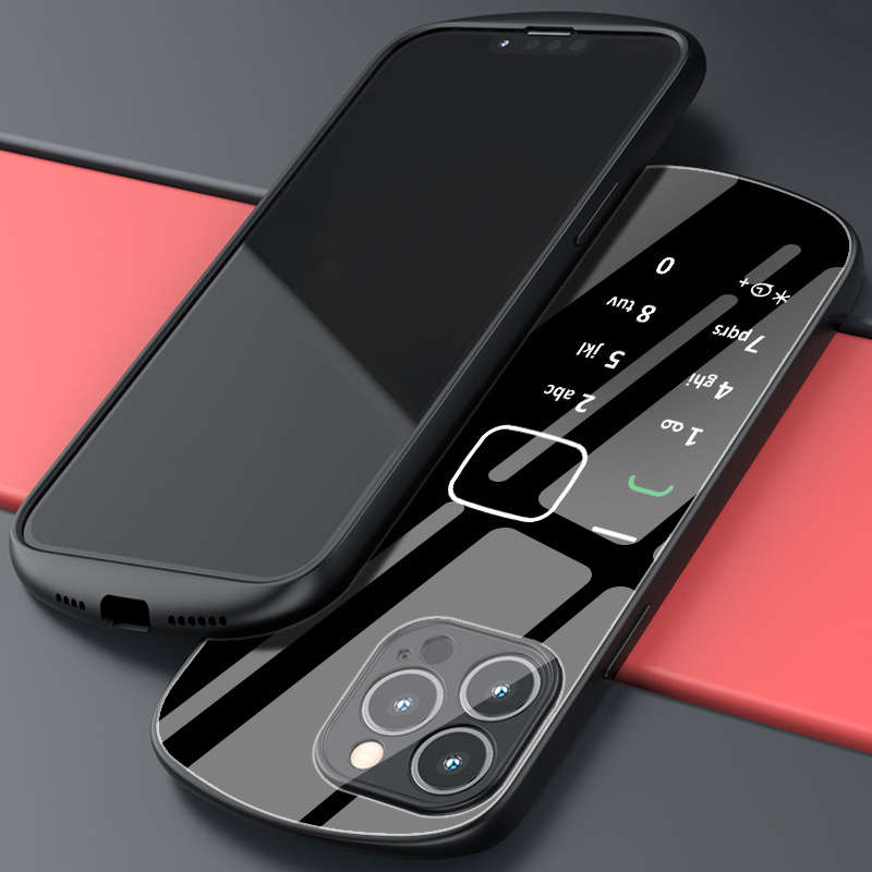 1Pc Black For iPhone 12 Mini Phone Case Phone Cover