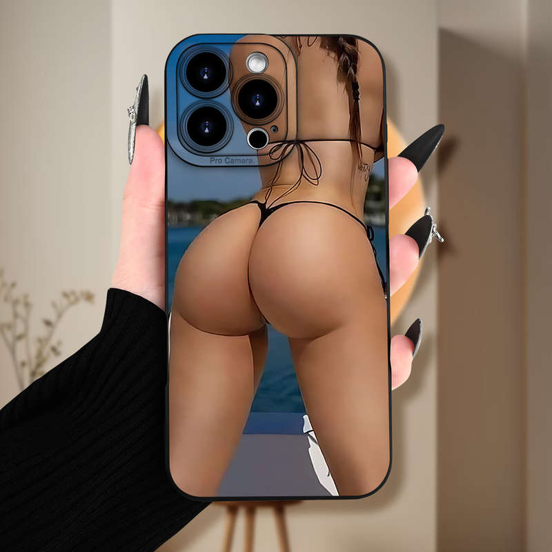 1Pc Black For iPhone 12 Mini Phone Case Phone Cover