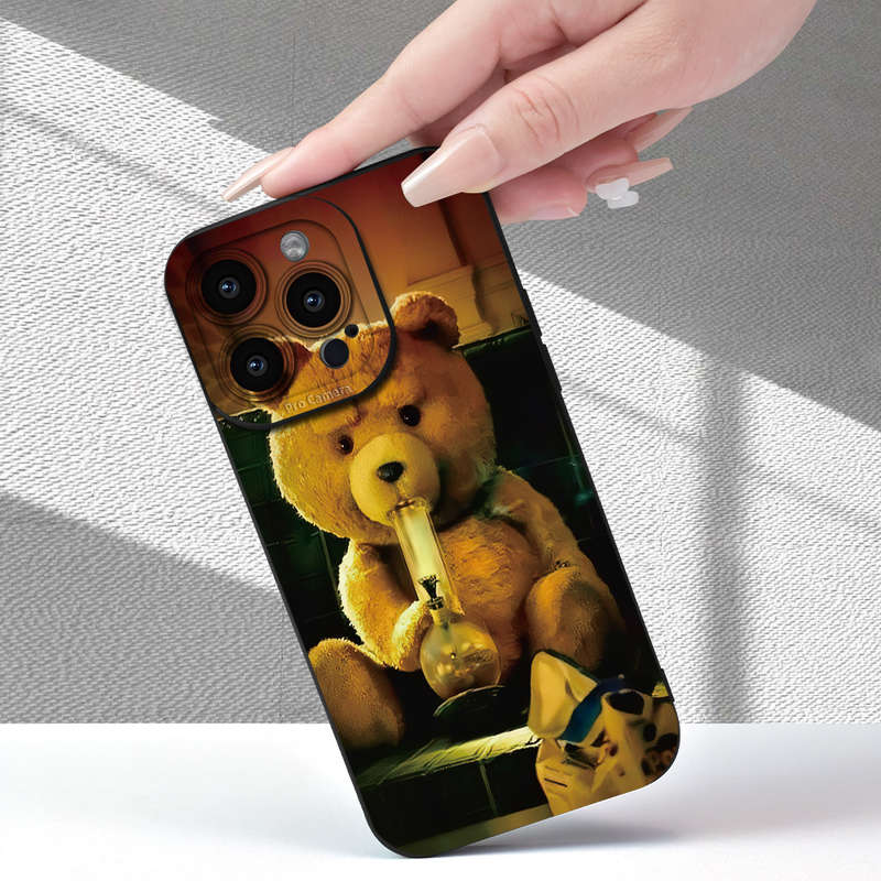 1Pc Black For iPhone 7 Plus 8 Plus Phone Case Phone Cover