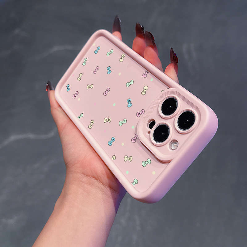 1Pc Pink Color For iPhone 7 Phone Case Phone Cover