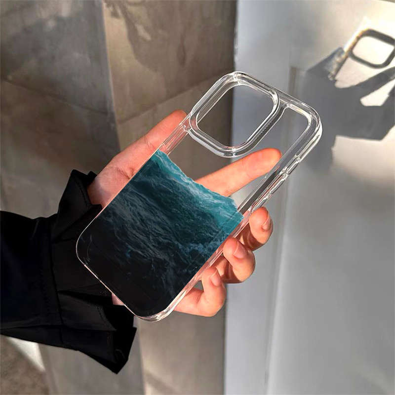 1Pc Transparent For iPhone 11 Pro Phone Case Phone Cover