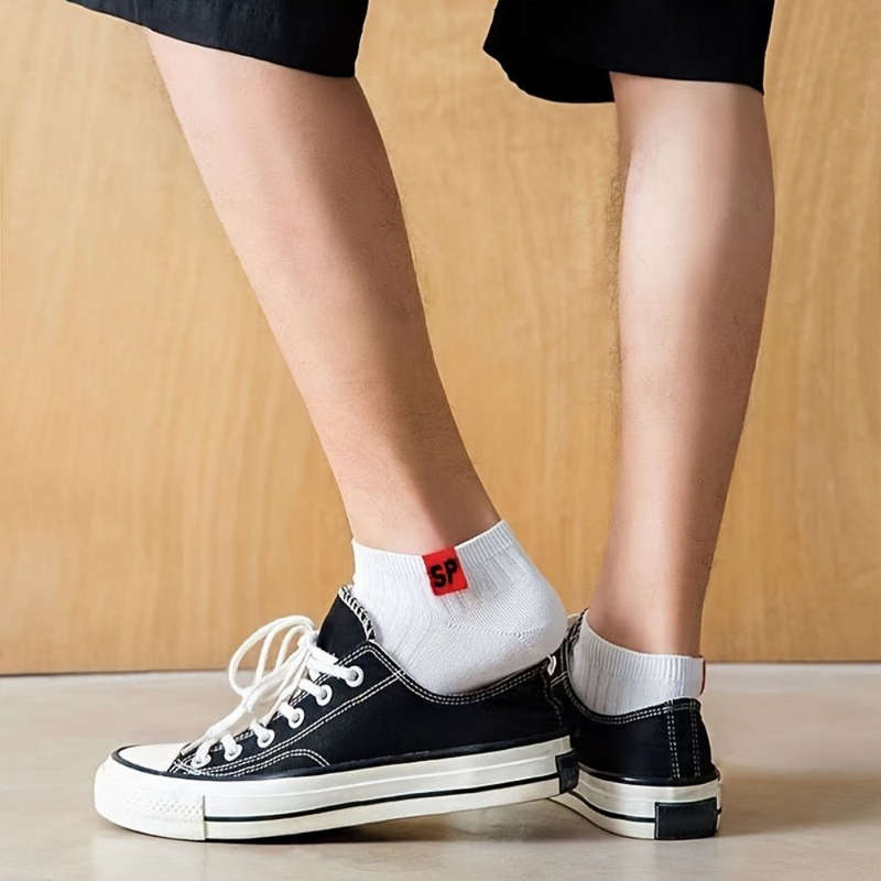 10 Pairs Of Random Colors One Size High Elastic Socks
