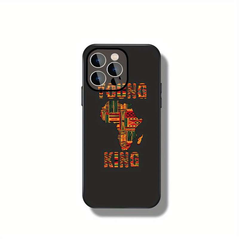 1Pc Black For iPhone 14 Plus African Pride Phone Case