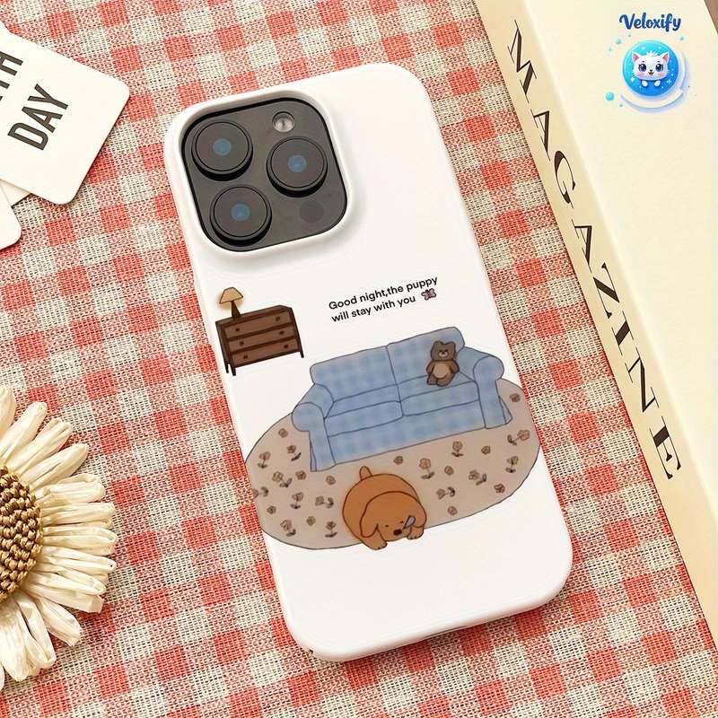 1Pc Mixed Color For iPhone 11 Pro Max Dog Design Phone Case