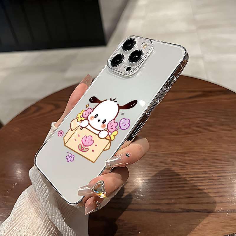 1Pc Transparent For iPhone 7 Plus 8 Plus Phone Case Phone Cover