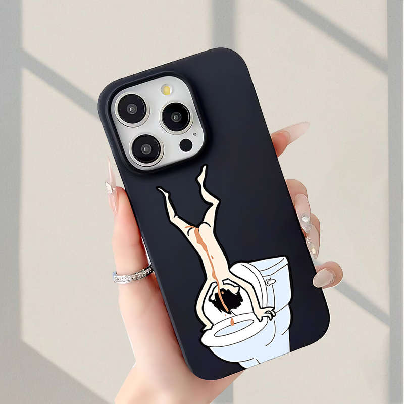 1Pc Black For iPhone 12 Mini Phone Case Phone Cover