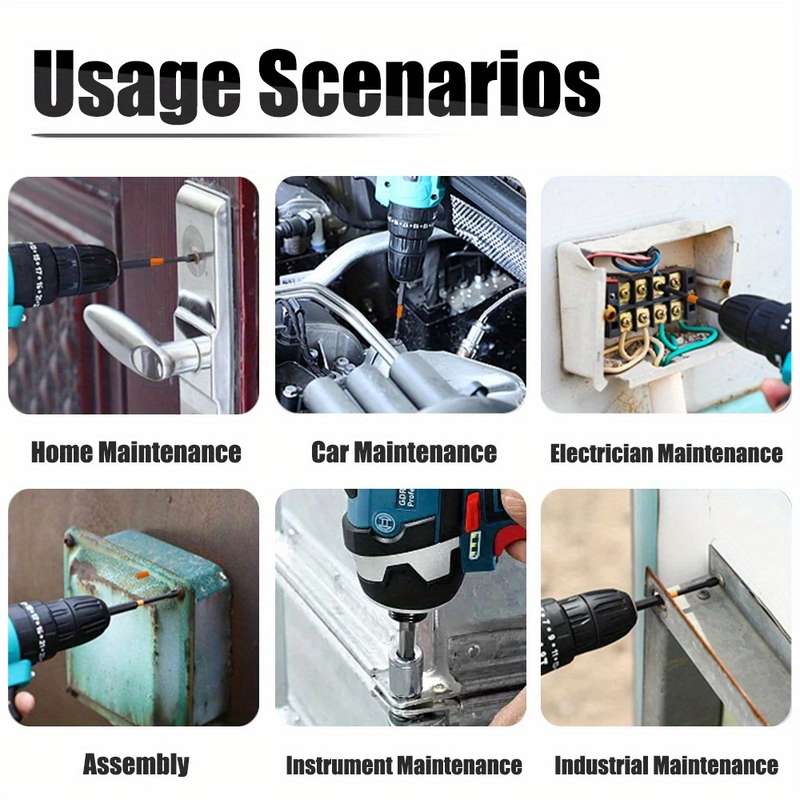 Screwdriver Bit Tool Set Model 6.5Cm 2.56In