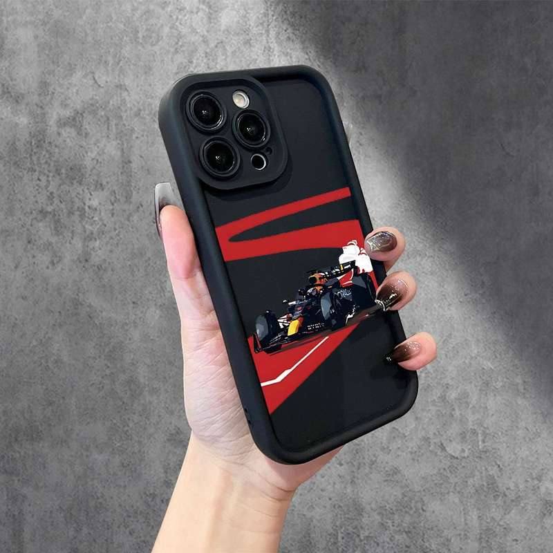 1Pc Black For iPhone 7 Plus Cool Racing Car Design Phone Case