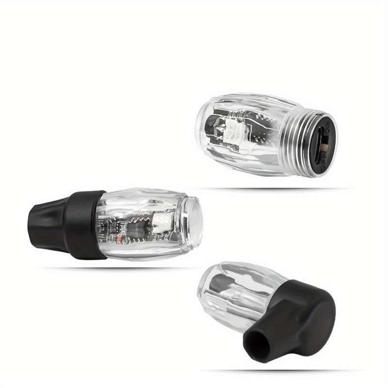 4pcs Vibrant LED Tire Valve Lights USB Rechargeable Multi-Color Flashing Wheel Cap