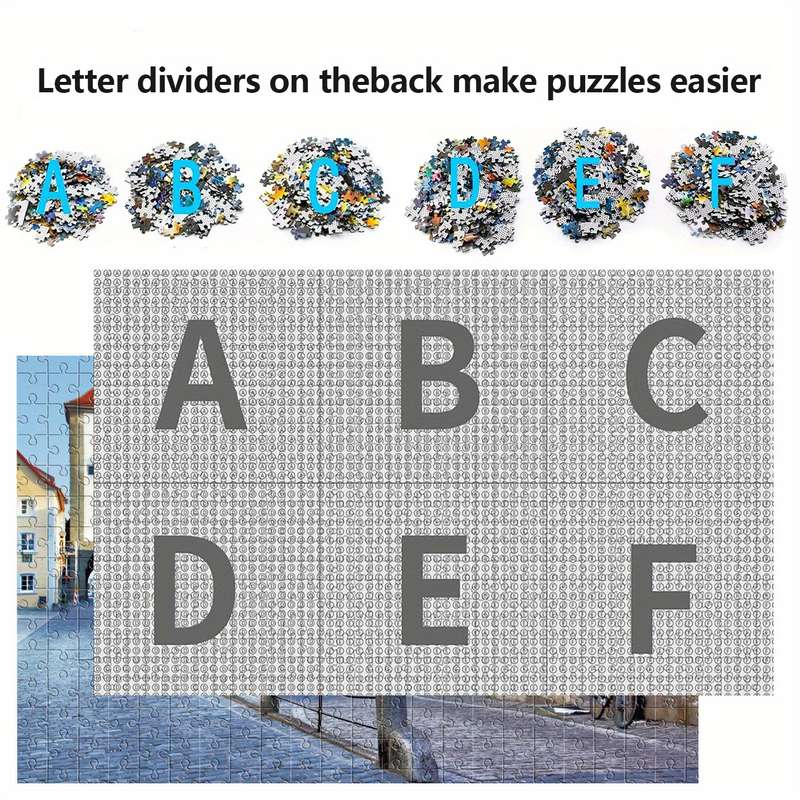 1000 Piece Paper Jigsaw Puzzle For Adults 38x26cm 14.69x10.24in Home Decoration