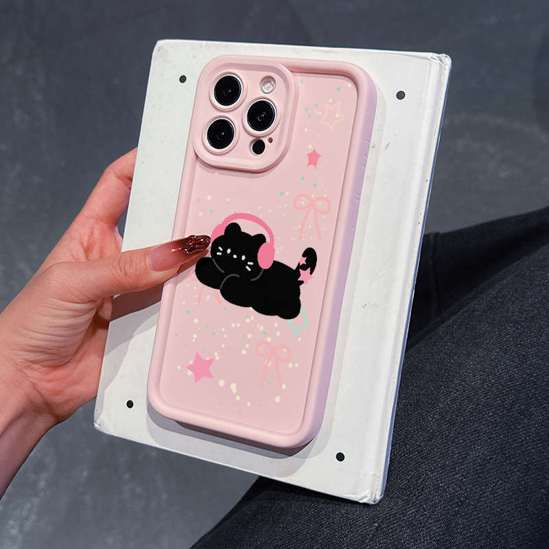 1Pc Pink Color For iPhone 7 Phone Case Phone Cover