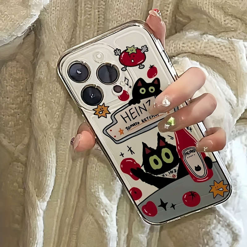 1Pc Transparent For iPhone 13 Mini Phone Case Phone Cover