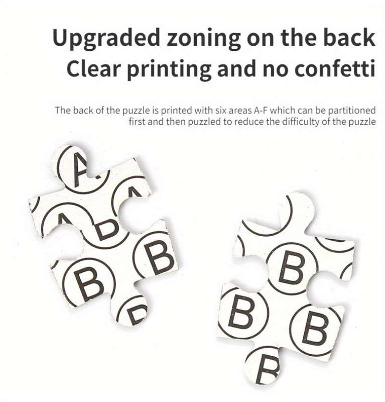 1000 Piece Mini Paper Jigsaw Puzzle