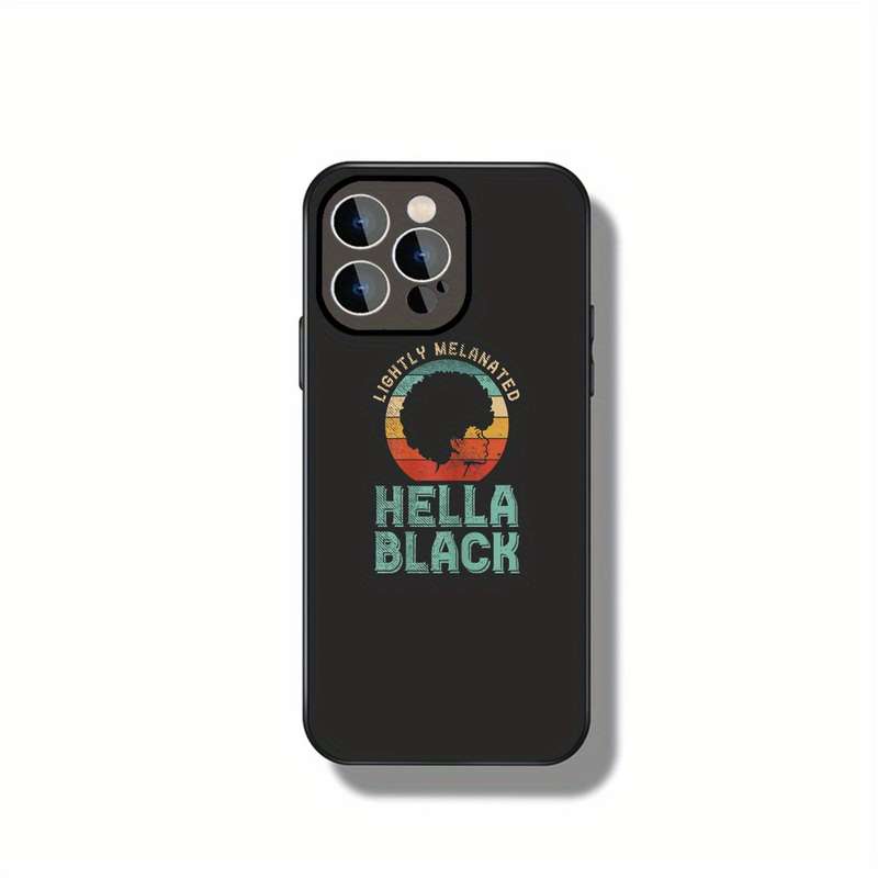 1Pc Ivory White For iPhone 11 Celebrating African Phone Case