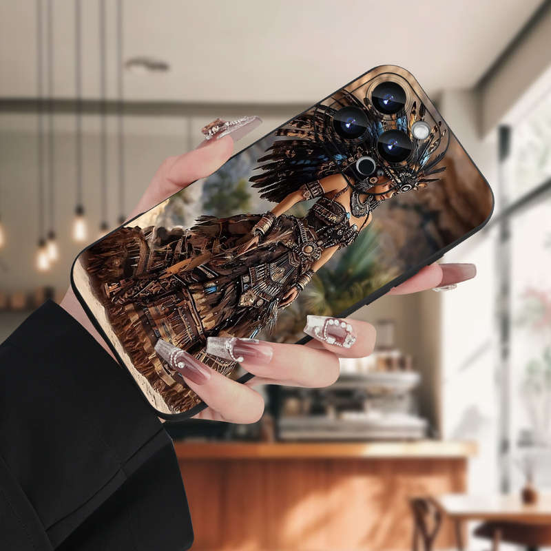 1Pc Black For iPhone 7 Plus 8 Plus African Premium Phone Case