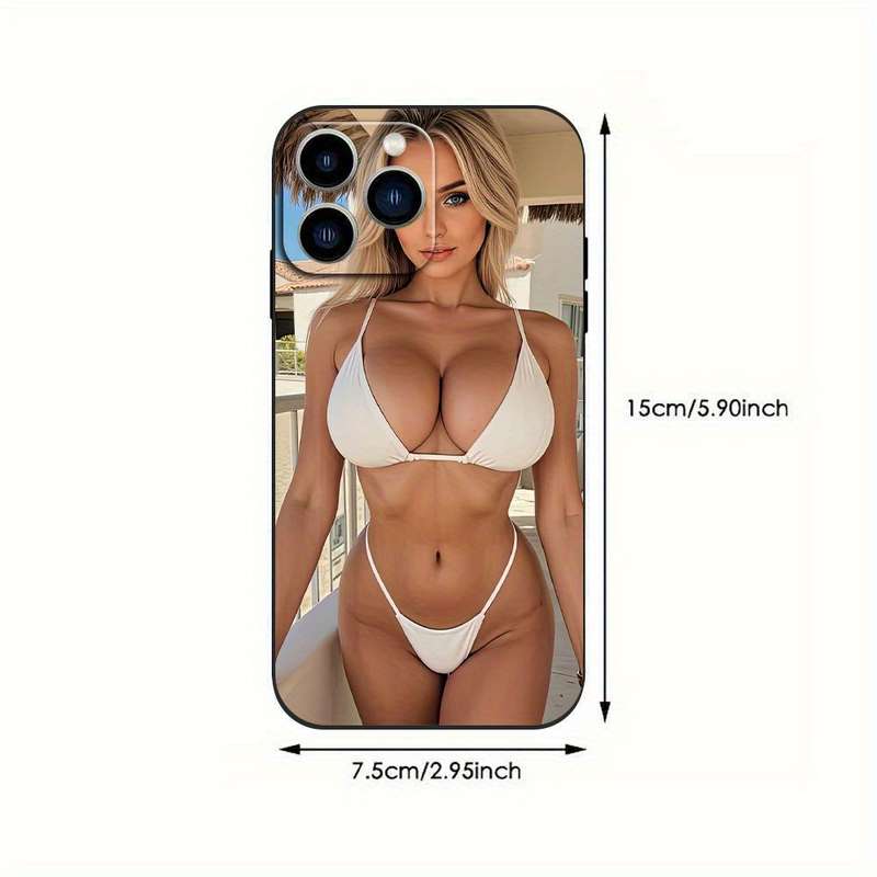 1Pc Black For iPhone 12 Phone Case Phone Cover