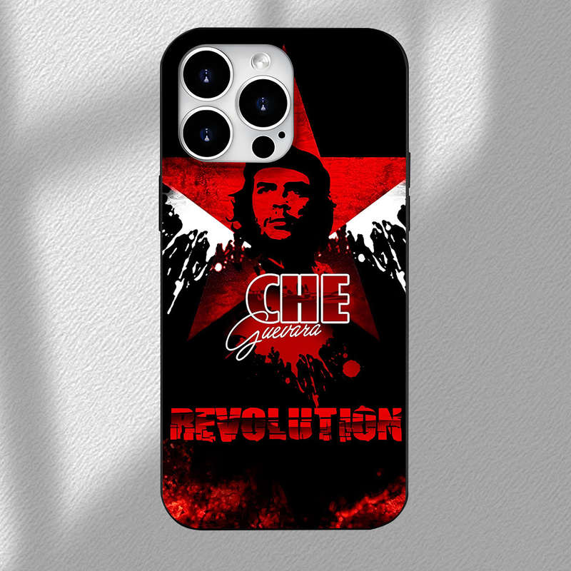 1Pc Black For iPhone 16 Plus Che Guevara Designs Phone Case