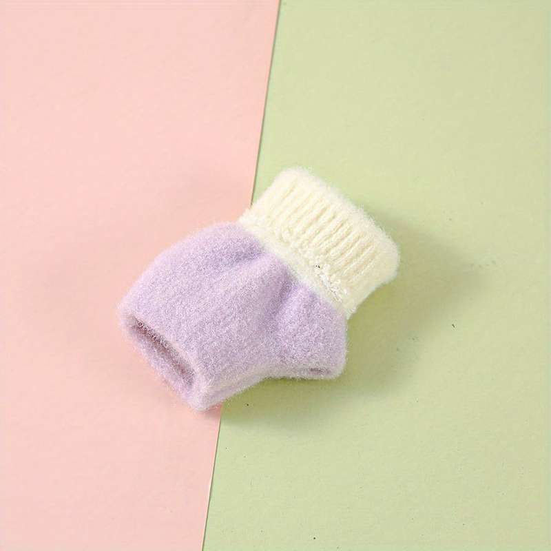 Winter Gloves Color Pink Size 6 To 24 Months