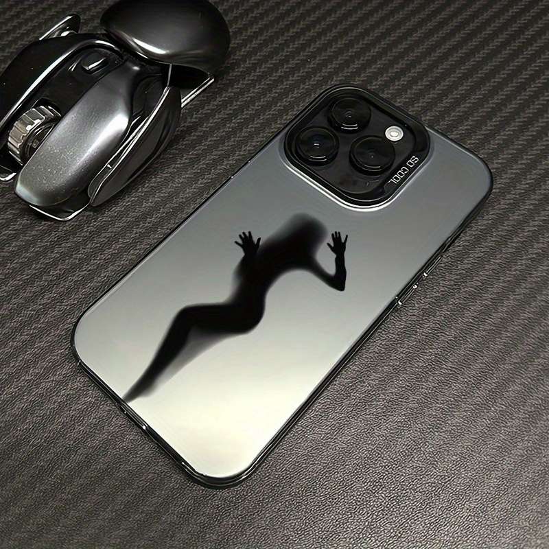 1Pc Black For iPhone 12 Mini Black Dancing Phone Case