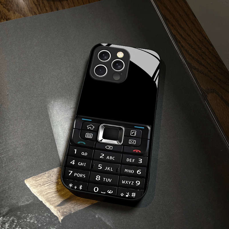 1Pc Black For iPhone 13 Mini Phone Case Phone Cover