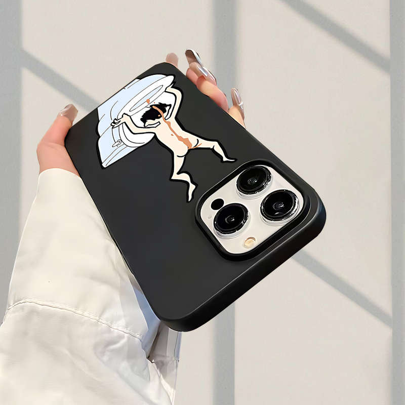 1Pc Black For iPhone 12 Mini Phone Case Phone Cover