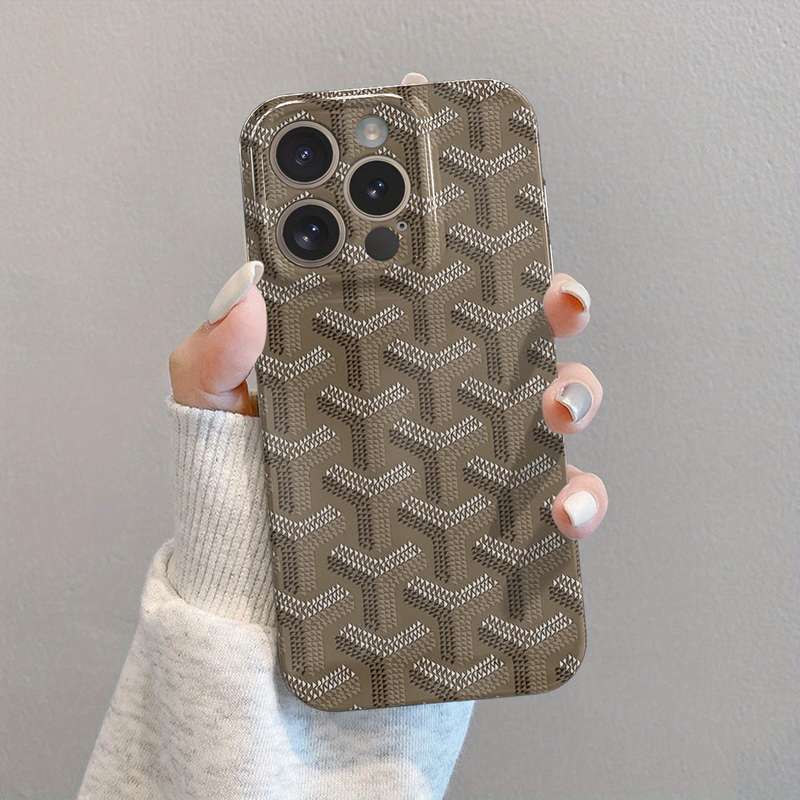 1Pc Mixed Color For iPhone 13 Mini Personality Checkered Phone Case