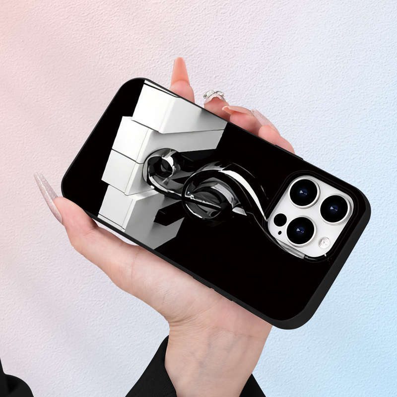 1Pc Black For iPhone 7 8 SE2 SE3 Piano Music Symbol Phone Case