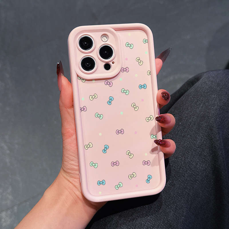 1Pc Pink Color For iPhone 7 Phone Case Phone Cover