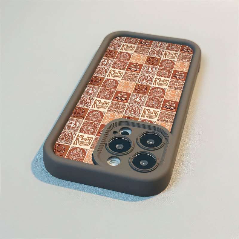 1Pc Dark Brown For iPhone 7 8 Se2 Se3 Phone Case