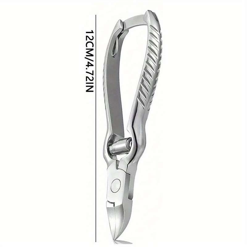 1pc Professional Thick Nail Clipper Set for Seniors Stainless Steel Odorless Toenail Care Ki