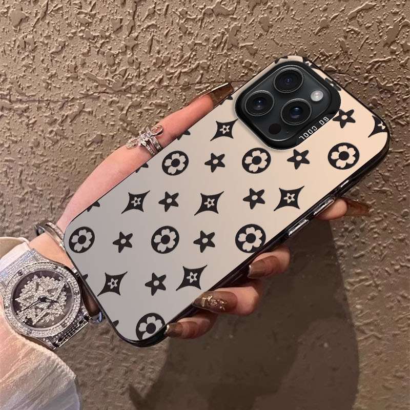 1Pc Mixed Color  For iPhone 14 Pro Max High-End Patterns Phone Case