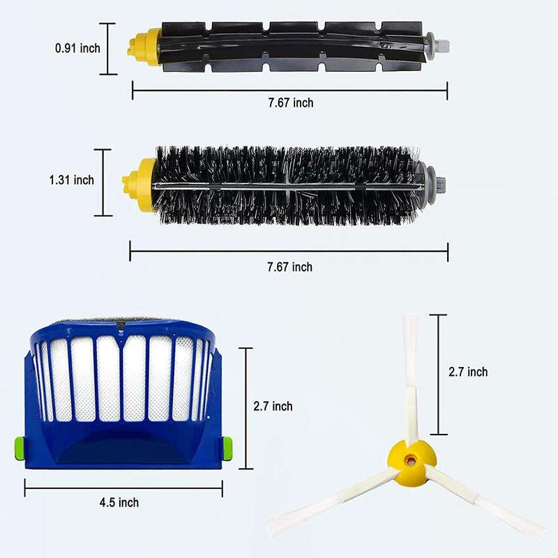Replacement Parts Accessories for Irobot Roomba Vacuum Cleaner