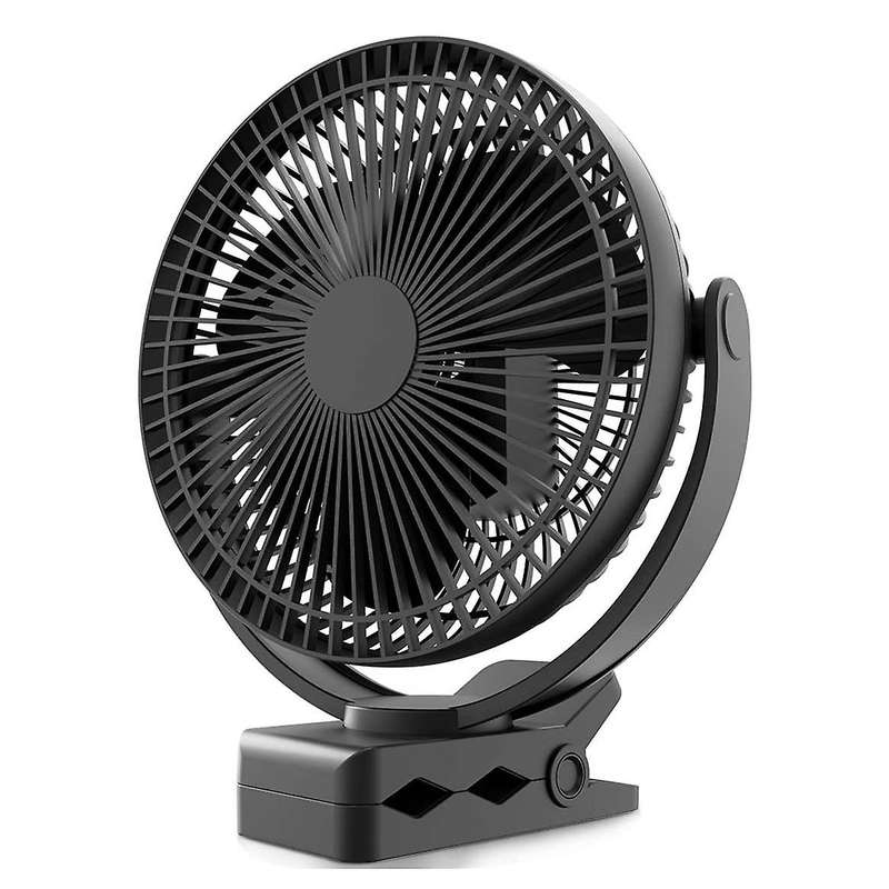 Opolar Portable Fan 10000mah Rechargeable Usb Desk Fan Black