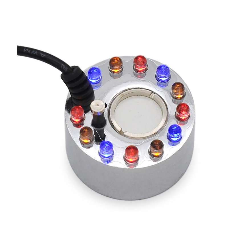 Mist Maker with Led Light, Fish Tank Accessories for Fountain Planted