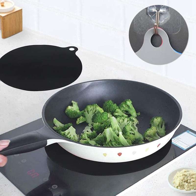 5 Pack Electric Induction Hob Protector Mat Anti-slip Mat , Black