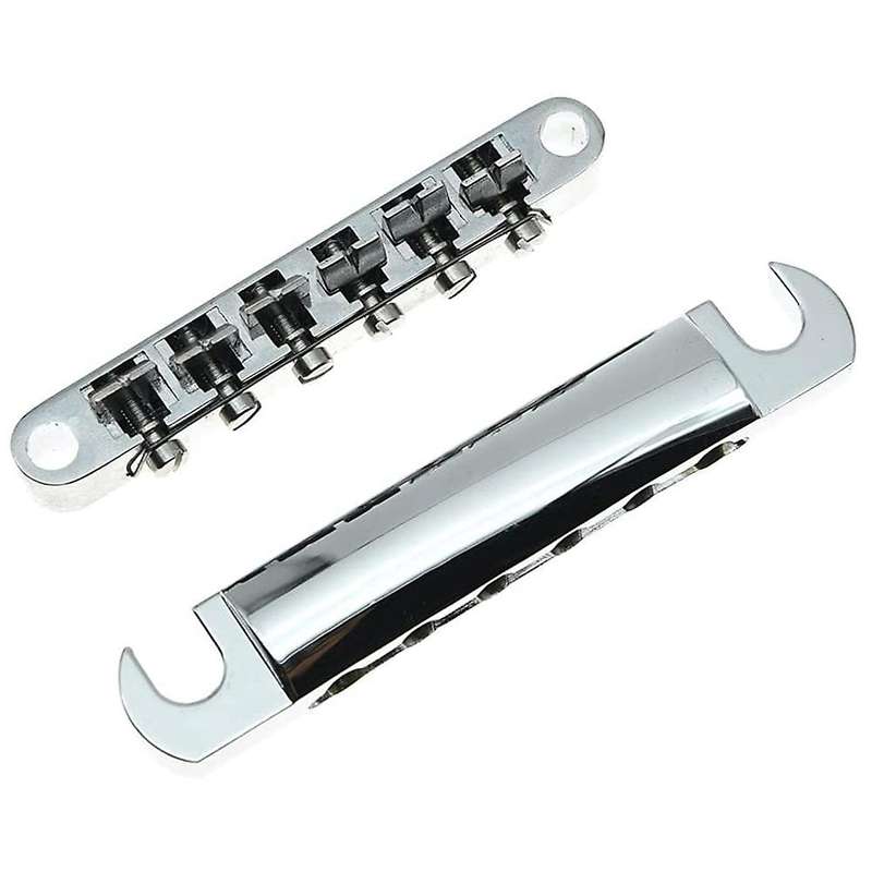 Bridge and Tailpiece Set for Abr-1 Les Paul Lp Electric Guitar,black